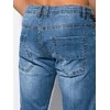 Blue Vyriškos jeans p1141 - mėlynas