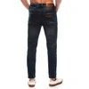 Blue Vyriškos jeans p1415 - mėlynas