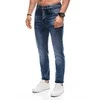 Blue Vyriškos jeans p1432 - mėlynas
