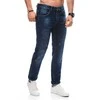 Blue Vyriškos jeans p1433 - mėlynas