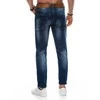 Blue Vyriškos jeans p1455 - mėlynas