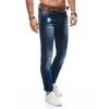 Blue Vyriškos jeans p1455 - mėlynas