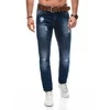 Blue Vyriškos jeans p1455 - mėlynas
