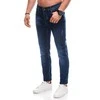 Blue Vyriškos jeans p1470 - mėlynas