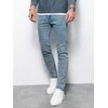 Blue Vyriškos jeans skinny fit - light mėlynas p1062