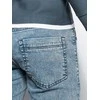Blue Vyriškos jeans skinny fit - light mėlynas p1062