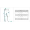 Blue Vyriškos jeans skinny fit p1007 - mėlynas