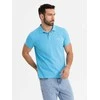 Blue vyriški polo marškinėliai – šviesiai mėlyni