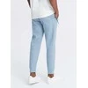 Blue Vyriškos sweatpants joggers - light mėlynas v2 om-pask-0142