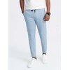 Blue Vyriškos sweatpants joggers - light mėlynas v2 om-pask-0142