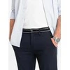 chino pants - dark mėlynas v2 om-pacp-0118