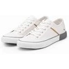 Sneakers Klasikiniai vyriški sportbačiai su kniedėmis - balti v3 om-fotl-0147