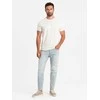 Cotton medvilniniai marškinėliai - kreminės spalvos v7 om-tsfp-0184