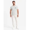 Cotton medvilniniai marškinėliai - geltonai žali v4 om-tsfp-0188