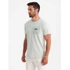 Cotton medvilniniai marškinėliai - geltonai žali v4 om-tsfp-0188