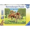 Ravensburger dėlionė 100 detalių arkliai