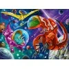 Ravensburger dėlionė, 200 detalių, kosminiai dinozaurai