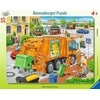 Dėlionė su „Ravensburger“ rėmeliu, 35 detalių šiukšliavežė