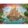 Ravensburger dėlionė, 100 detalių, vaivorykštės pilis