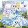„Ravensburger“ dėlionė 3x49 detalės, princesės