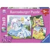 „Ravensburger“ dėlionė 3x49 detalės, princesės