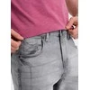Denim Džinsiniai šortai su smulkiu skalbimu - pilki v2 om-srds-0145