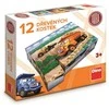 Cars Dino Cube Dėlionė, 12 dalių, Tatrai, automobiliai
