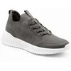 Sneakers Vyriški sportbačiai iki kulkšnių iš kombinuotų medžiagų – tamsiai mėlyni v3 om-foth-0127