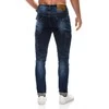 Vyriškos cargo pants p1408 - denim