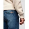 Blue Vyriškos CARROT FIT džinsinės kelnės su įbrėžimais – šviesiai mėlynos V1 OM-PADP-0250