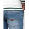 Denim Vyriškos CARROT FIT džinsinės kelnės su įbrėžimais – šviesiai mėlynos V1 OM-PADP-0250
