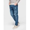 Blue Vyriškos CARROT FIT džinsinės kelnės su įbrėžimais – šviesiai mėlynos V1 OM-PADP-0250