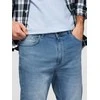 Blue Vyriškos CARROT FIT džinsinės kelnės su įbrėžimais – šviesiai mėlynos V1 OM-PADP-0250