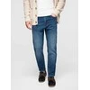 Blue Vyriškos CARROT FIT džinsinės kelnės su įbrėžimais – šviesiai mėlynos V1 OM-PADP-0250