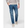 Blue Vyriškos CARROT FIT džinsinės kelnės su įbrėžimais – šviesiai mėlynos V1 OM-PADP-0250