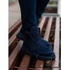Sneakers vyriški laisvalaikio sportbačiai t348 - tamsiai mėlyni