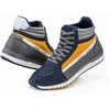 Sneakers vyriški laisvalaikio sportbačiai t358 - tamsiai mėlyni