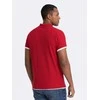 Cotton vyriški medvilniniai polo marškinėliai – raudoni v2 om-poss-0113