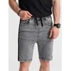Denim vyriški džinsiniai šortai - pilki w363
