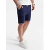 Denim vyriški džinsiniai šortai - violetiniai w361