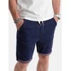 Denim vyriški džinsiniai šortai - violetiniai w361