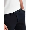 Blue Vyriškos elegantiškos klasikinio kirpimo chino kelnės - tamsiai mėlynos v3 om-pacp-0191
