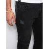 Vyriškos jeans skinny fit - juodas p1060