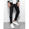 Vyriškos jeans skinny fit - juodas p1060