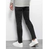 Vyriškos jeans skinny fit - juodas p1062