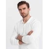 Collar vyriški ilgarankoviai marškinėliai su polo apykakle – balti v1 om-pobl-0114