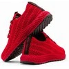 Sneakers vyriški tinkliniai sportbačiai – raudoni v2 om-foks-0117
