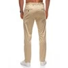 Dark vyriškos chino kelnės p1359 - tamsiai smėlio spalvos