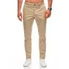 Dark vyriškos chino kelnės p1359 - tamsiai smėlio spalvos