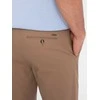 vyriškos aptemptos chino kelnės – šviesiai rudos v2 om-pacp-0186